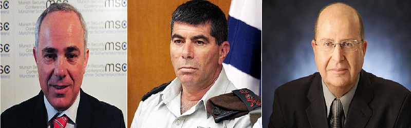 Lt. Gen. Gabi Ashkenazi claimed the IDF not trained sufficiently, Defense Minister and then Strategic Affairs Minister Moshe Ya’alon, and Inner Cabinet of Eight Yuval Steinitz were all named by Ehud Barak as running negative interference preventing attacks on Iranian Nuclear Sites across a three year span from 2010 to 2013.