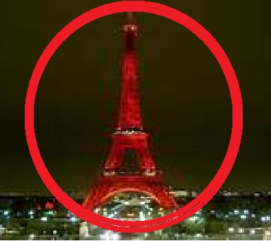 Eiffel Tower Symbol for Peace Restored to All France and the World