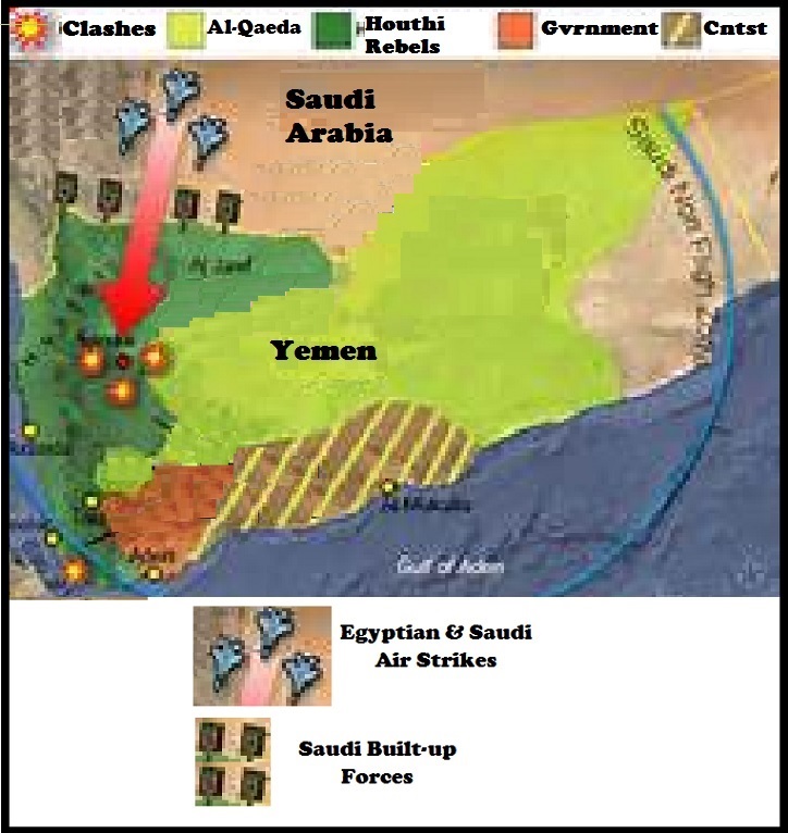 Yemen Battle Map