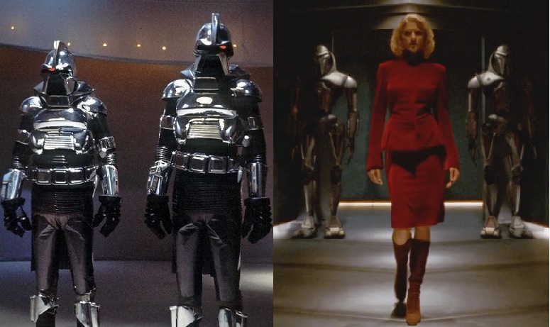 Cylons Both Original and the Newer Version