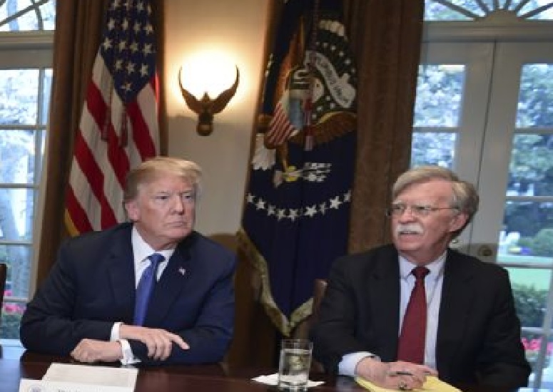 President Trump and National Security Advisor Bolton